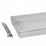 Låda, för 71220/71225, 640x330x70 mm grå färg