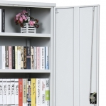 Archive cabinet, 4 shelves, 1950*1100*550, RAL7035/7035 grey, collapsible