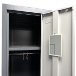 2-door locker 1820x600x500, RAL7035 Knock-Down