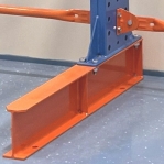 Enkelsidigt grenställ 3 st Pelare, 12 st Arm 1000 mm/4000Hx3000Bx1000D