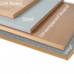 Worktable with oak board 1600 mm