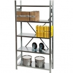 Starter bay 2100x1170x300 150kg/shelf,5 shelves used