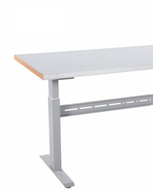 El. Worktable with steel board 2000x800mm/300 kg,