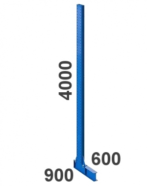 Grenställ enkelpelare 4000Hx600/900D STRONG