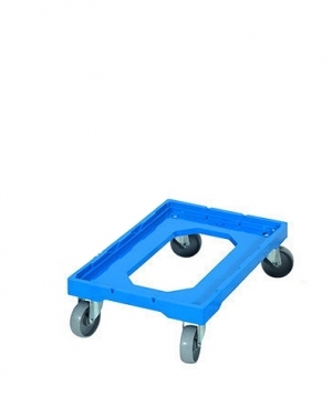 Tray trolley in ABS-plastic 604x402x162mm