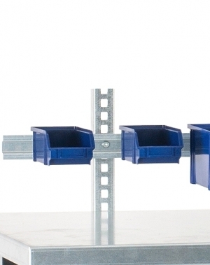 Upphängningsskena för lagerlådor 1000 mm utan backar