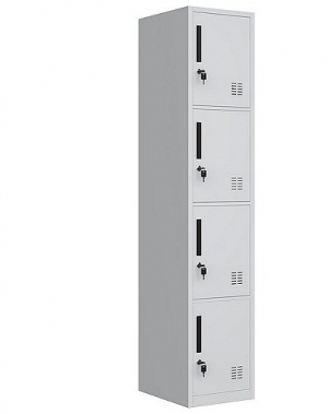 4-tier locker, 4 doors 1820*380*500