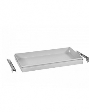 Låda, för 71220/71225, 640x330x70 mm grå färg