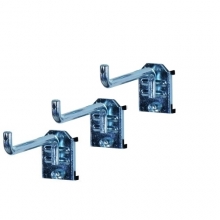 Single hook 100 mm, 3 pcs, ¸ 8 mm