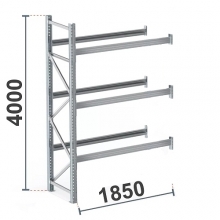 Add On Bay 4000x1850, 1000kg/pallet, 8 EUR pallets KASTEN used