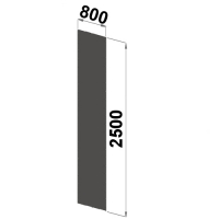 Side sheet  2500x800