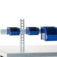 Bin rail 2000 mm without bins