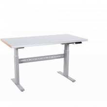 El. Worktable with steel board 2000x800mm/300 kg,