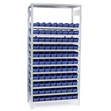 Box shelf 2100X1000X400, 88 boxes 400x120x95