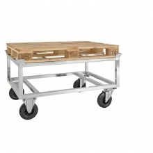 Pallet trolley 1200x800x700mm, El.Galv