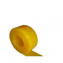 PVC plastridå matt gul 2x200mm/meter