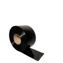 PVC plastridå svart 2x300mm/meter